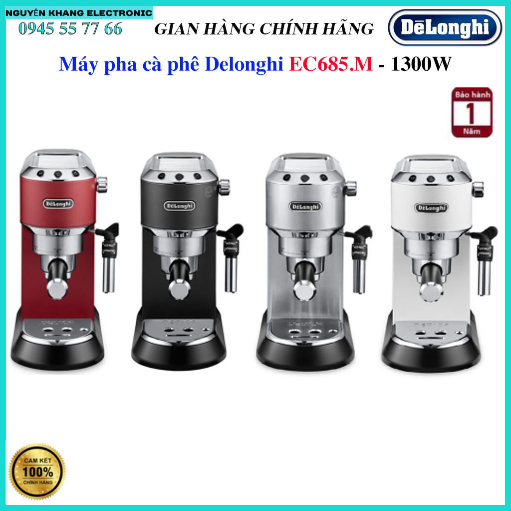 [Delonghi EC 685.M] Máy pha cà phê Delonghi EC685.M