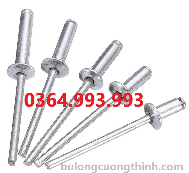 Gói 100 cái Đinh rút/ Đinh rive 3.2/ 4.0/ 5.0 _ Chất liệu: Inox 304