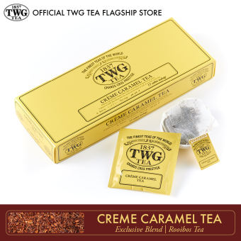 Trà TWG Tea - Creme Caramel Tea (2.5g x 15 túi lọc) | Trà đỏ Nam Phi