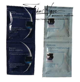 Gói Kem Sâm Đen DAKAMI Dùng Thử, 5GR, Chính Hãng