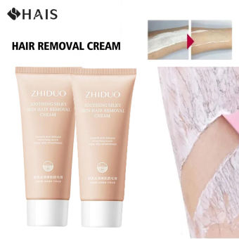 ZHIDUO Kem Tẩy Lông Cho Toàn Thân, Nách Và Bàn Chân Tẩy Lông Nhẹ Nhàng Không Kích Ứng Nam Nữ Kem Tẩy Lông 60g