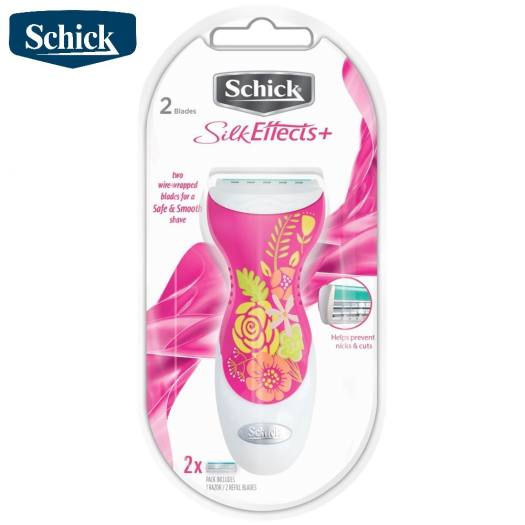 Dao cạo cho nữ Schick Effect + 2S – Bộ dao cạo Schick + 02 lưỡi