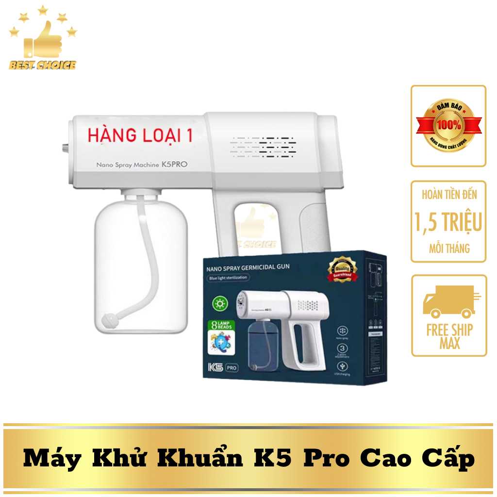 Máy phun nano khử khuẩn máy phun sương k5 ánh sáng xanh led 380ml bình xịt sương cầm tay điều chỉnh được máy tạo sương điện không dây g-un, tiêu diệt covid，cho máy phun vườn văn phòng