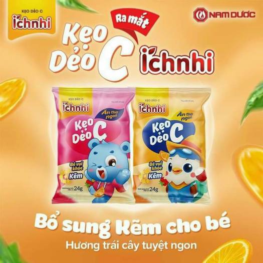 Kẹo Dẻo Ích Nhi (Dây 10 gói)