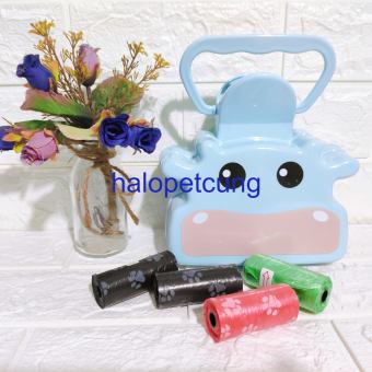 Túi Đựng Phân Chó Mèo, Túi Hốt Phân Chó Mèo Tiện Lợi, 1 Cuộn 15 Túi