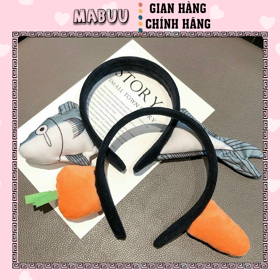 Bờm Hình cá cà rốt phong cách Hàn Quốc 4011