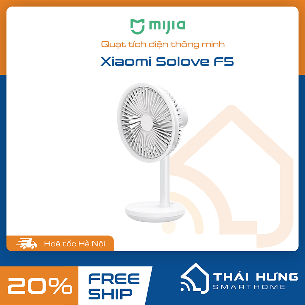 QUẠT TÍCH ĐIỆN  SOLOVE F5