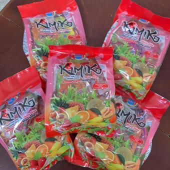 Combo 5 gói Thạch rau câu Long Hải Kimiko phong cách Nhật Bản dạng túi siêu hot(12 gói/ túi)