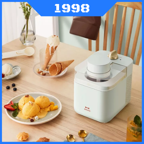 Máy làm kem tươi BRUNO B01 VTE Có 2 chế độ làm kem cứng hoặc làm kem mềm