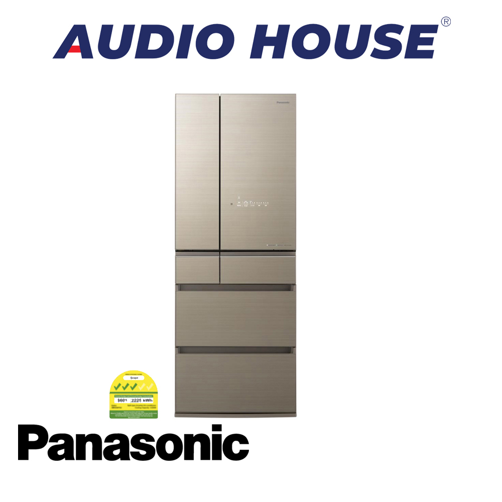 ★hamu★ HITACHI R-HW540WS-XN 540L 6 DOOR FRIDGE COLOUR: CRYSTAL CHAMPAGNE