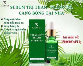 Cách trị thâm nám da, SERUM TRỊ THÂM NÁM KAMEL TREATMENT BRIGHT
