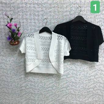 Áo Khoác Len Lửng Tay Ngắn, Vải Đẹp Hàng Nhập. Áo Khoác Cardigan Nữ Mặc Váy/Đầm