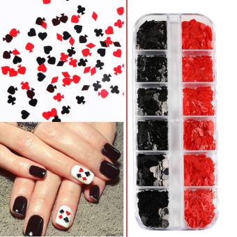 HOT Phụ kiện trang trí móng lá bài nhiều mẫu ngành nails