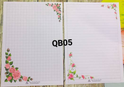 🍀 Combo 50 tờ giấy hoa (mẫu lộn xộn)