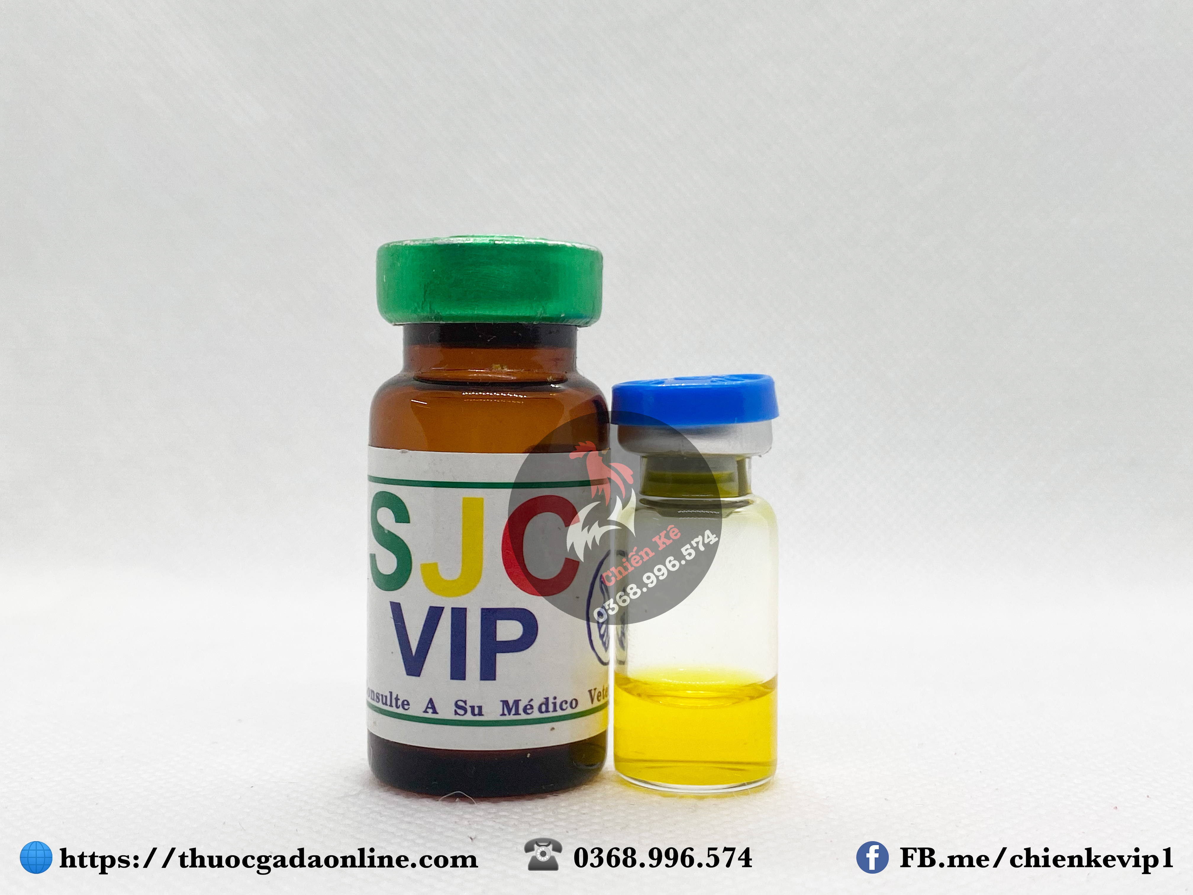 Thuốc chích gà đá - SJC VIP - Xuất xứ Mexico - CÔNG DỤNG TĂNG BO LỚN, CHỐNG ÓI, TẢI CỰA, CỰC KỲ LỲ ĐÒN