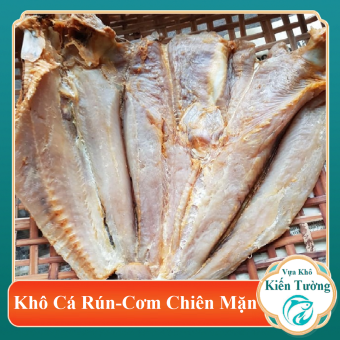 1kg Khô Cá Rún( Khô Cá Gúng) Sạch Thượng Hạng Nấu Siêm-lo Ngon Lan Tỏa Mọi Giác Quan.-Vựa Khô Kiến Tường