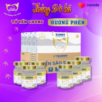 Yến chưng đường phèn - Yến Sào Khánh Hòa chưng sẳn - 25% Yến thô - 70ml/hũ - Yến sào SUNNY