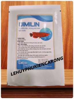 DIMILIN Plus Diệt Nấm Râu, Trùng Mỏ Neo, Rận Ký Sinh Trùng Bám Trên Cá Rồng (Arowana) Hàng Công Ty