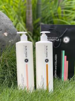 Cặp Dầu Gội Xả Kosifate Dưỡng Sinh Mềm Mượt Keratin And Collagen