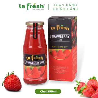 Sinh Tố Dâu Tây Lafresh Đà Lạt 350ml