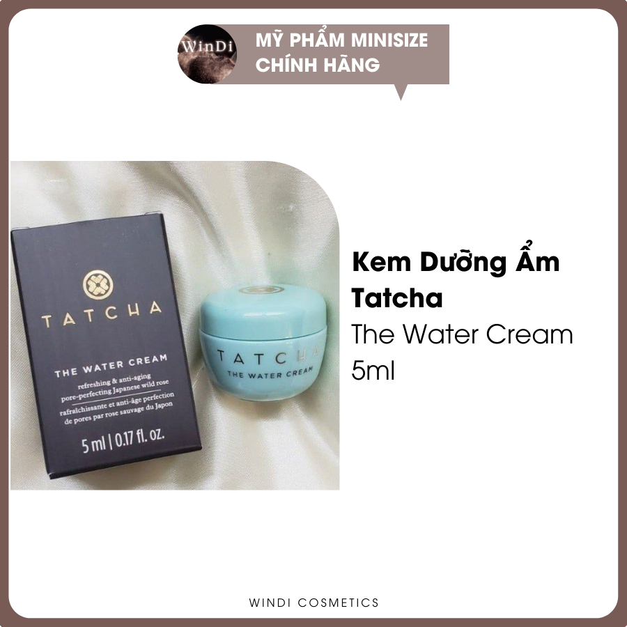 Kem Dưỡng Ẩm Tatcha The Water Cream 5ml