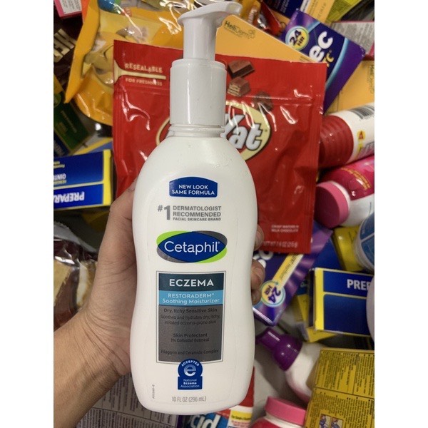 Kem Dưỡng Bôi Chàm Cho Da Khô Cetaphil Pro Restoraderm Eczema Soothing Moisturizer