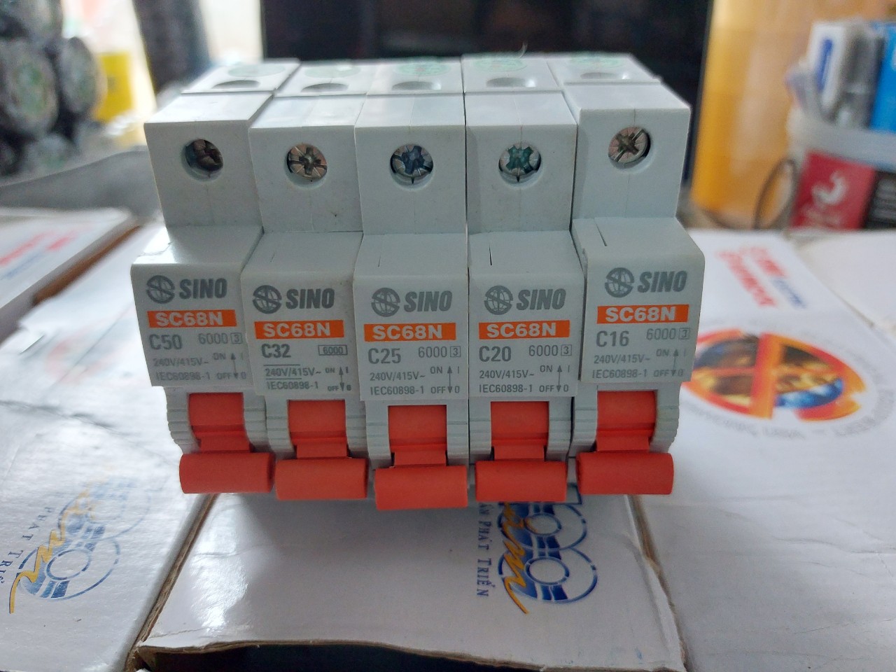 Át tép sino 1p 16a/20a/25a/32a/40a/50a aptomat sc68n