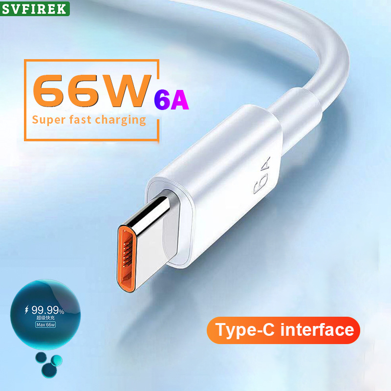 Cáp sạc nhanh 6a cáp dữ liệu siêu sạc 66w dây sạc usb type c dây dữ liệu sạc nhanh cho điện thoại android huawei xiaomi oppo vivo oneplus