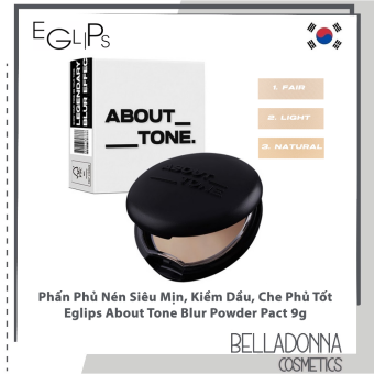 Phấn phủ siêu mịn, che lỗ chân lông tốt Eglips Blur Powder Pact # 21
