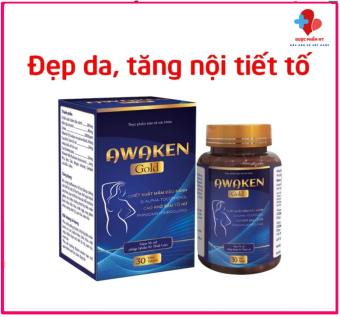 Viên uống tăng cường nội tiết tố nữ Awaken Gold thành phần sâm tố nữ nhập khẩu Thái Lan , hạn chế quá trình lão hóa,giảm triệu chứng bốc hỏa,Khô hạn ,Tăng nội tiết tố nữ - Dược Phẩm MT