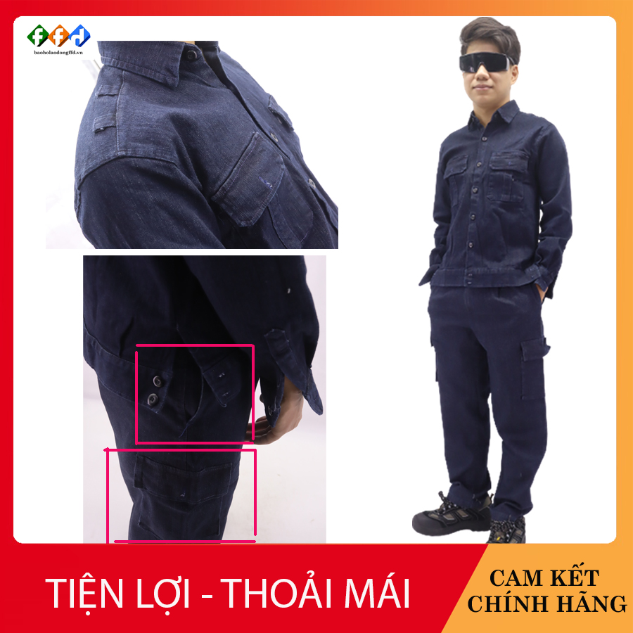 Quần áo thợ hàn xì, sản xuất bởi Bảo hộ FFD