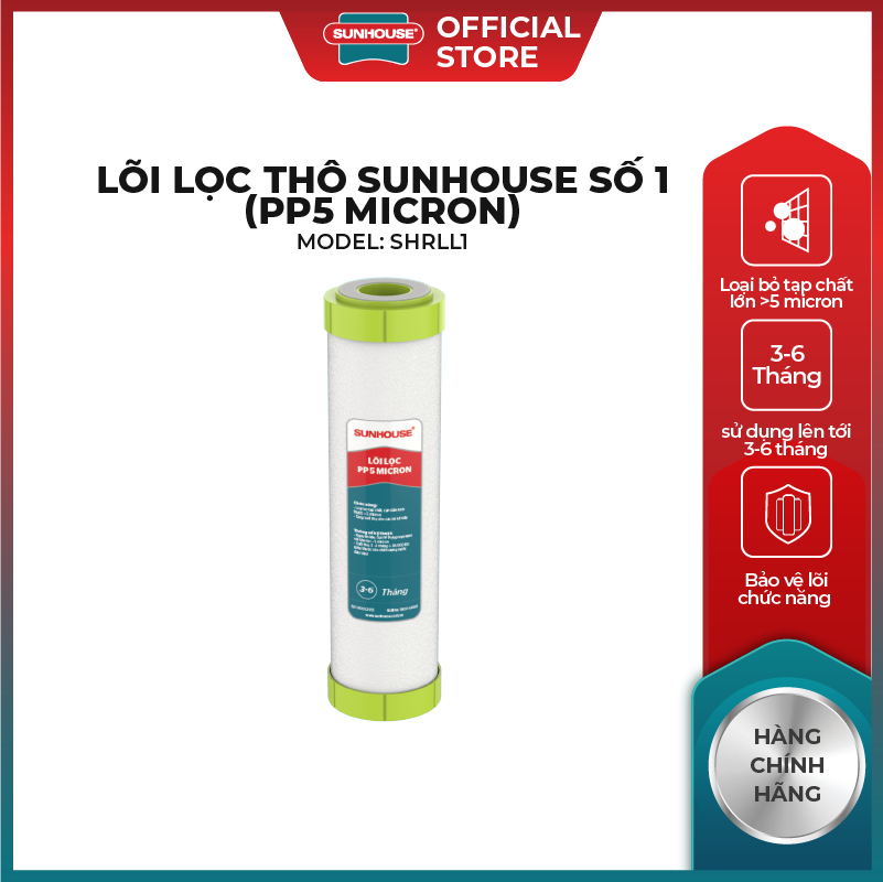 Lõi lọc sunhouse số 1 shrll1