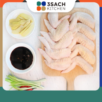 RTC] Cánh Gà Chữ V Kho Gừng (Khay 650gr