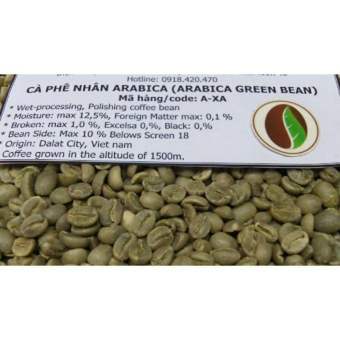 CAFE ARABICA nhân 1KG ( hạt sống)