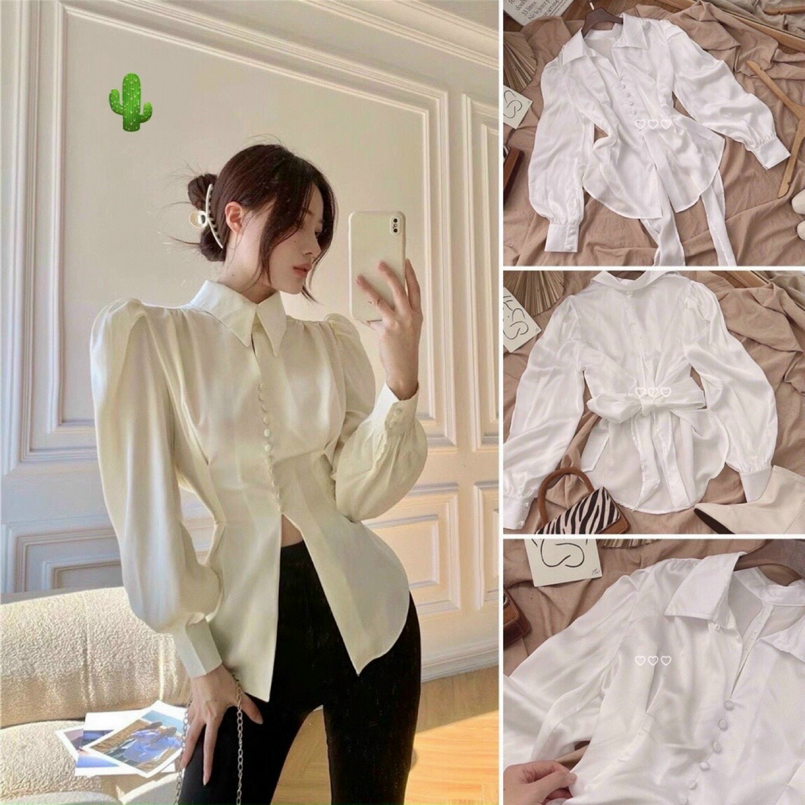 Áo sơ mi tiểu thư