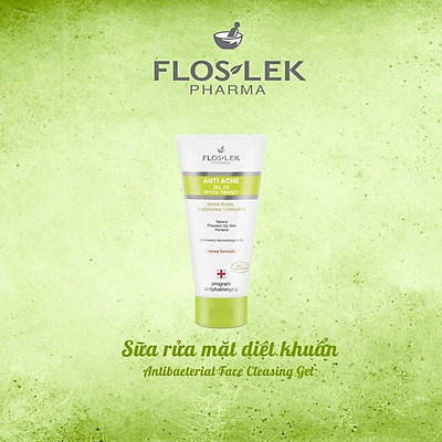 Sữa rửa mặt kiềm dầu flos-lek anti acne balan