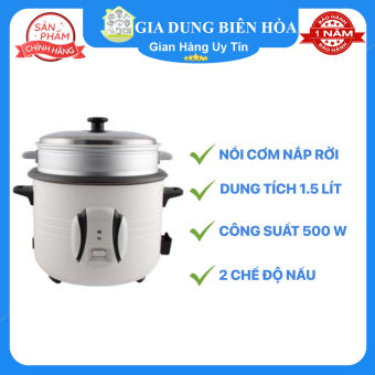 Nồi cơm điện Delites 1.5 lít NCR1502-hàng chính hãng-hang trưng bày - Nồi cơm điện Delites NCR1502 màu sắc hiện đại, sang trọng, kiểu dáng trẻ trung bắt mắt, sản phẩm đẹp cho không gian dùng thêm đẹp