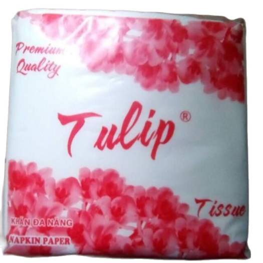 Combo 10 bịch khăn giấy vuông Tulip