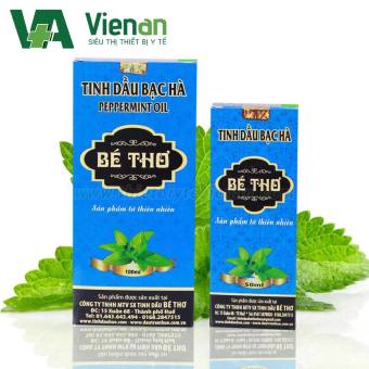 Tinh dầu bạc hà Bé Thơ 100ml