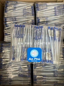 Bút Bi Xá Giá Rẻ DENGFENG 207 - đầu bi 0.7 ( Bịch 100 cây ) - Màu Xanh ---Giá Rẻ npp