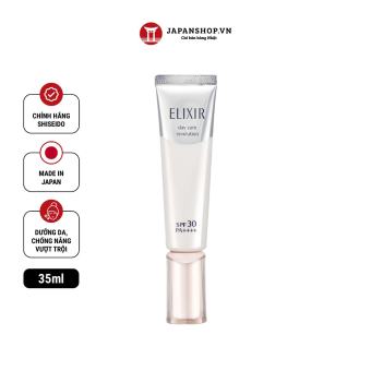 Kem dưỡng trắng da ban ngày Elixir Shiseido dưỡng trắng da, chống nắng vượt trội SPF 50+/PA++++ 35g - Lotusfree Cosmetics