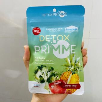 60 viên Khử mỡ Detox Primme 2020 chiết xuất rau củ