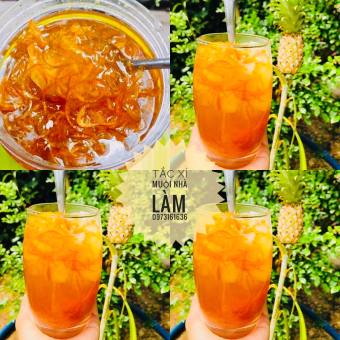 Tắc xí muội nhà làm không chất bảo quản-hủ 900gr