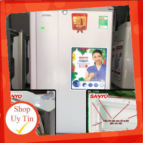Ron tủ lạnh sanyo model sr-11jn vít