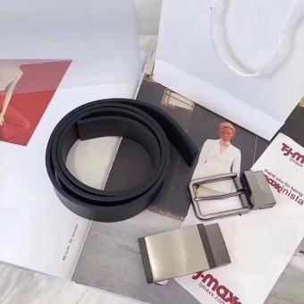 THẮT LƯNG 2 ĐẦU KHÓA CAO CẤP FULLBOX 5 TRONG 1: Gồm 1 dây da + 2 đầu khoá + Hộp đựng + Túi xách [ Dây nịt da Dây nịt nam thắt lưng nam thắt lưng da]