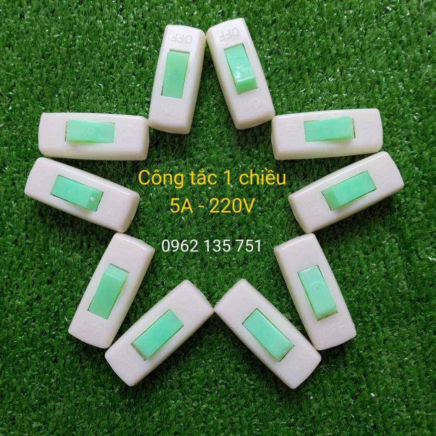 Combo 2 công tắc treo nhựa abs 220v