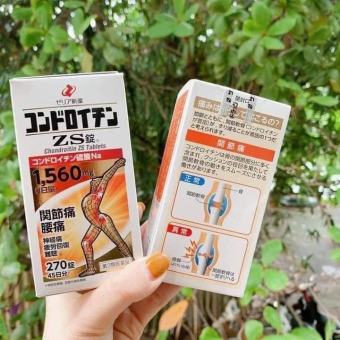 Viên uống hỗ trợ xương khớp Chondroitin ZS nhện Nhật bản 270 viên NHẬT BẢN (CHÍNH HÃNG)