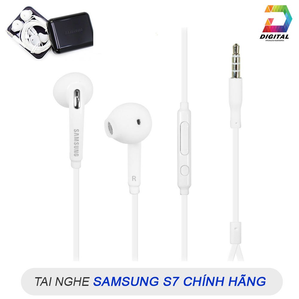 Tai nghe nhét tai zin bóc máy samsung s7 chính hãng âm thanh cực hay