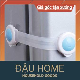 Khóa gài Đai giữ Cửa tủ lạnh / Ngăn kéo tủ đồ gỗ, nhựa siêu bền siêu chắc (Giao màu ngẫu nhiên)