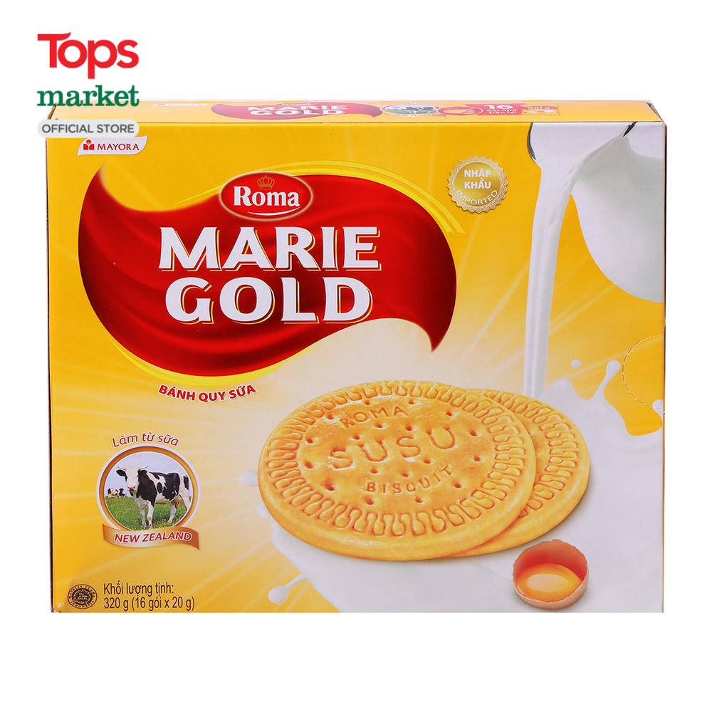 Bánh Quy Sữa Roma Marie Gold 320G